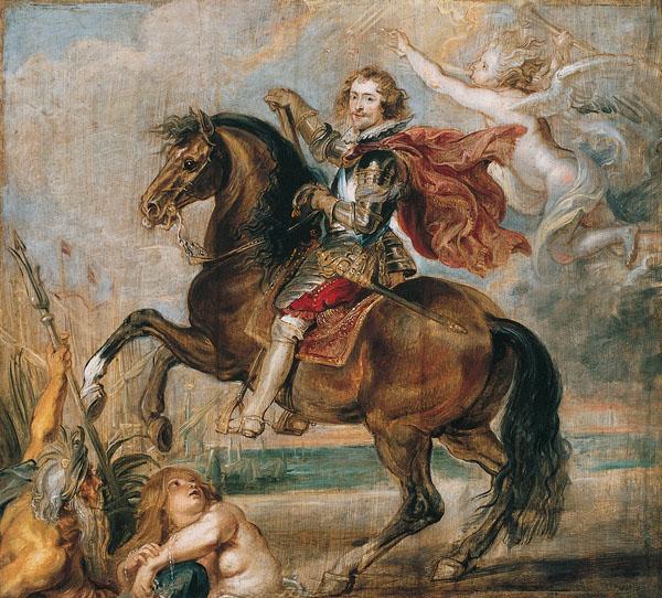 Peter Paul Rubens Equestrian Portrait of the George Villiers, china oil painting image